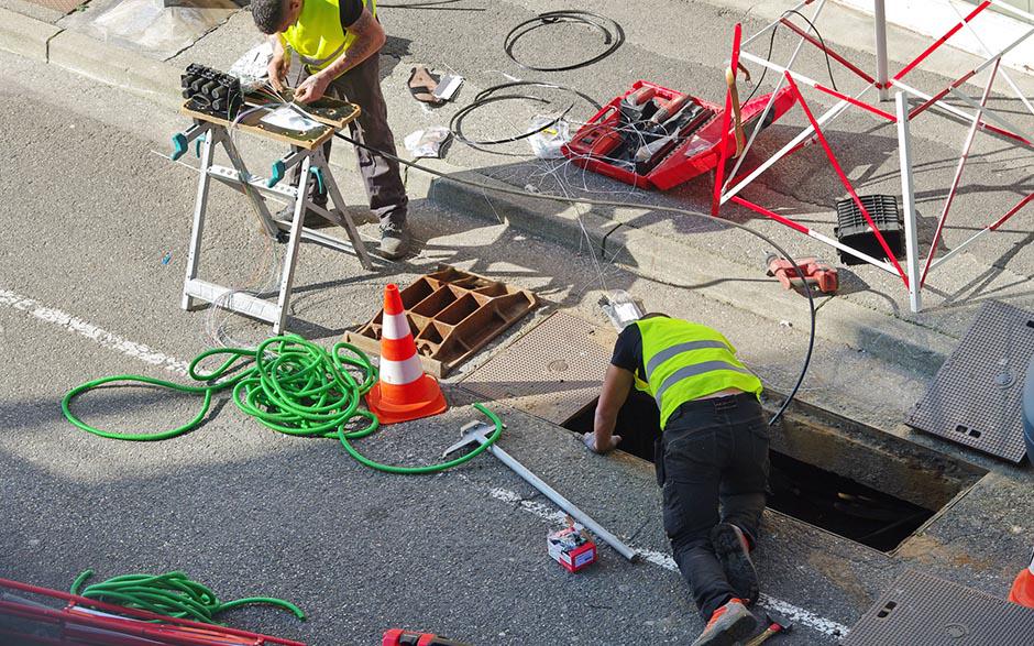 travaux assainissement La Ferté-Alais